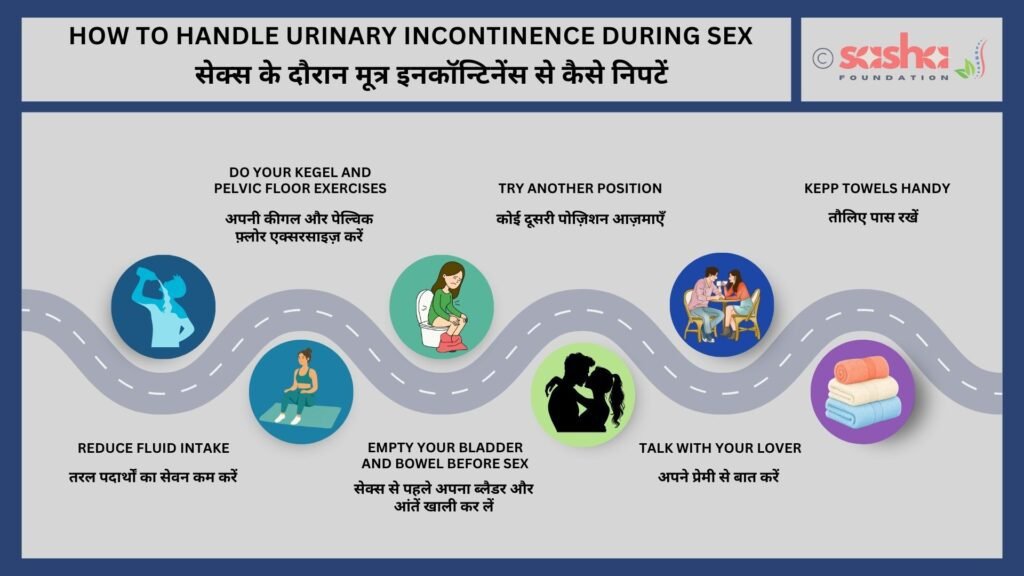 Sex and Urinary Incontinence How to hanlde urinary incontinece during sex