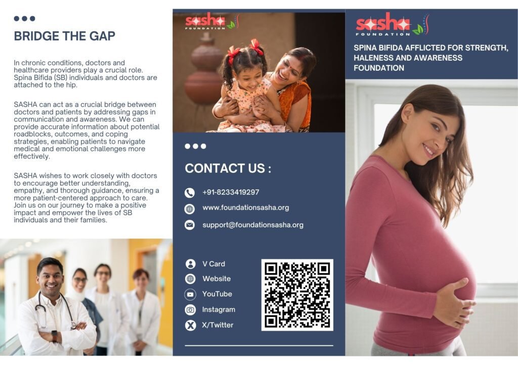 sasha-foundation-brochure-2 sasha foundation brochure showcasing how sasha and helathcare providers can work together to bring change